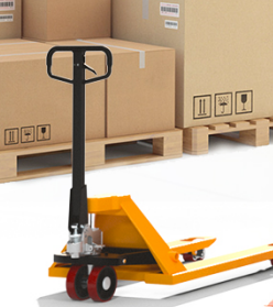 液壓搬運車帶有剎車功能嗎？怎么剎車